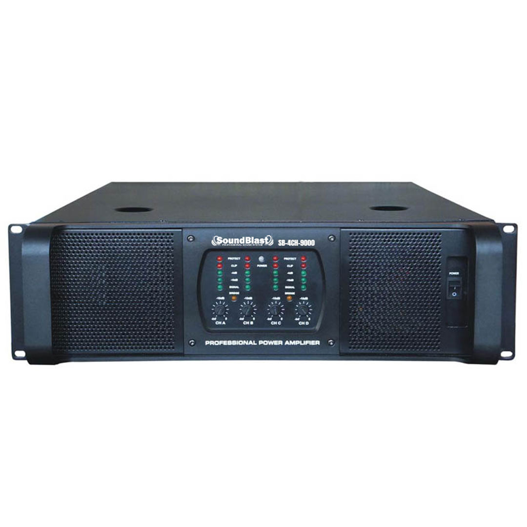 SB-4CH-9000 Professional Sound Amplifiers - 9000 Watts