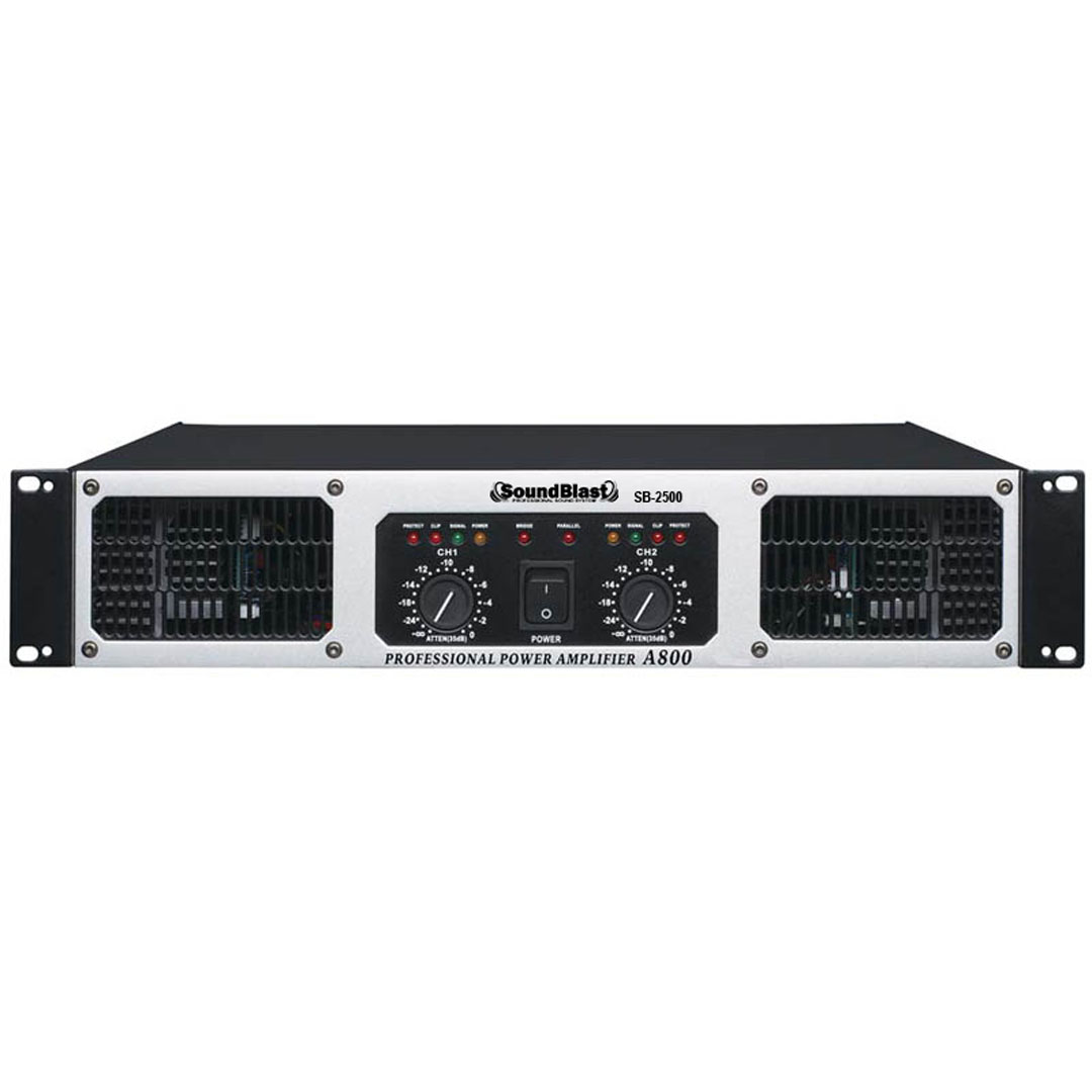 SB2500 Professional Sound Amplifier - 2500 Watts